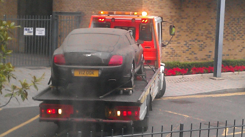Illustration for article titled Bentley "barn find" uncovered in London apartment building